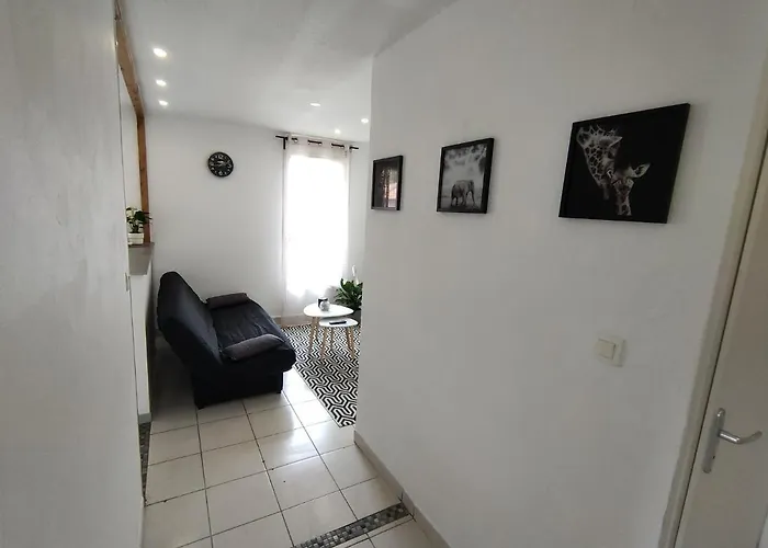 Le Cosy Eurocentre ► Terrasse ► Parking ► Wifi ► 24/24 Apartamento Castelnau-dʼEstrétefonds